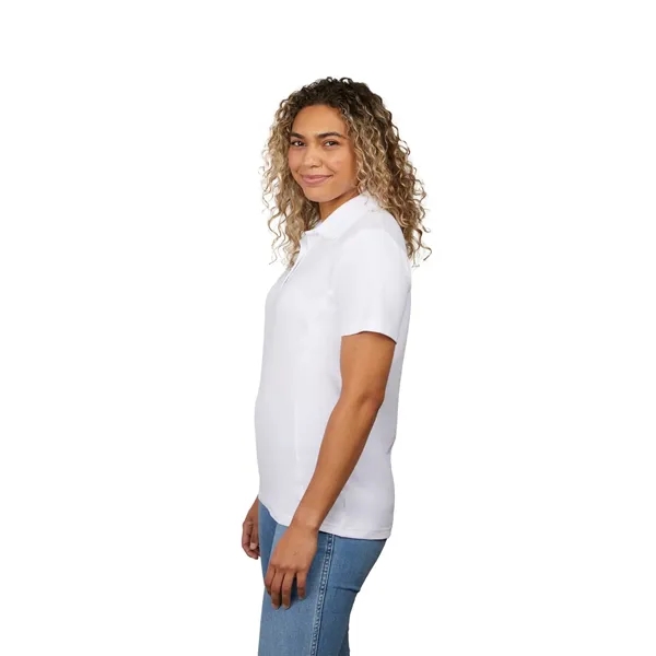 Women's short sleeve polo shirt made of 100% cotton pique.... from ASI 66887 PCNA / Trimark