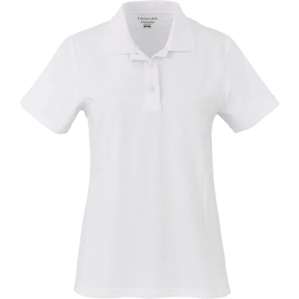 Women's short sleeve polo shirt made of 100% cotton pique.... from ASI 66887 PCNA / Trimark
