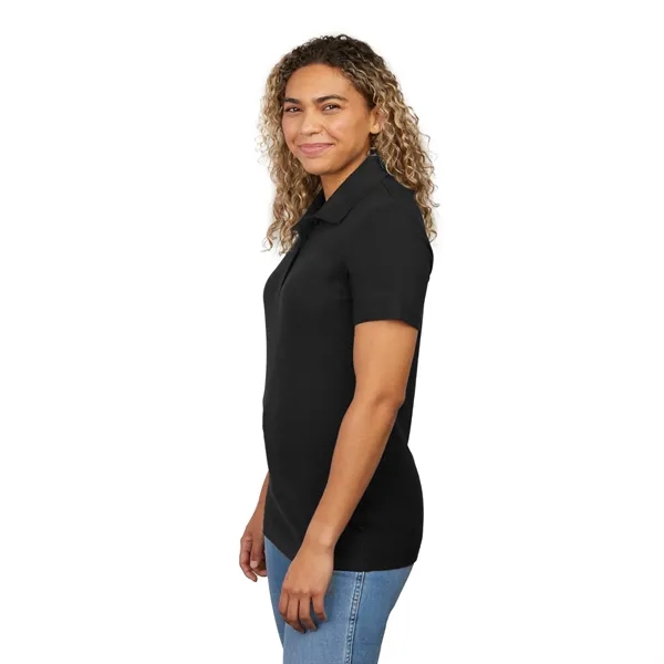Women's short sleeve polo shirt made of 100% cotton pique.... from ASI 66887 PCNA / Trimark