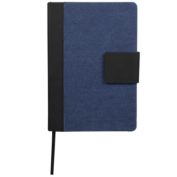 5.5" x 8.5" FSC® Recycled Canvas Bound Notebook... from ASI 66887 PCNA / Bullet