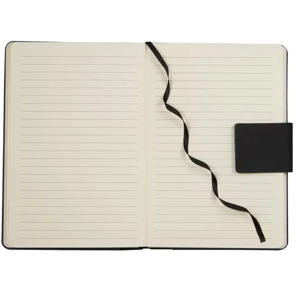 5.5" x 8.5" FSC® Recycled Canvas Bound Notebook... from ASI 66887 PCNA / Bullet
