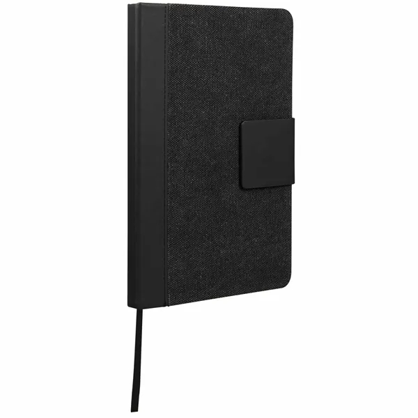 5.5" x 8.5" FSC® Recycled Canvas Bound Notebook... from ASI 66887 PCNA / Bullet