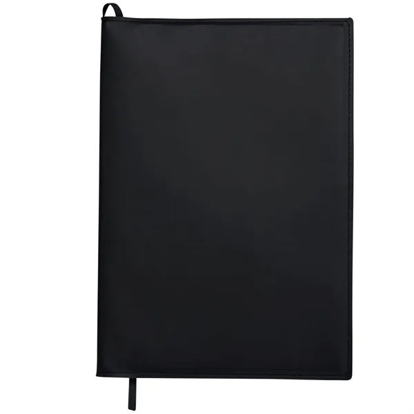 7" x 10" refillable journal with apple leather cover, 128 sheets... from ASI 66887 PCNA / Leeds