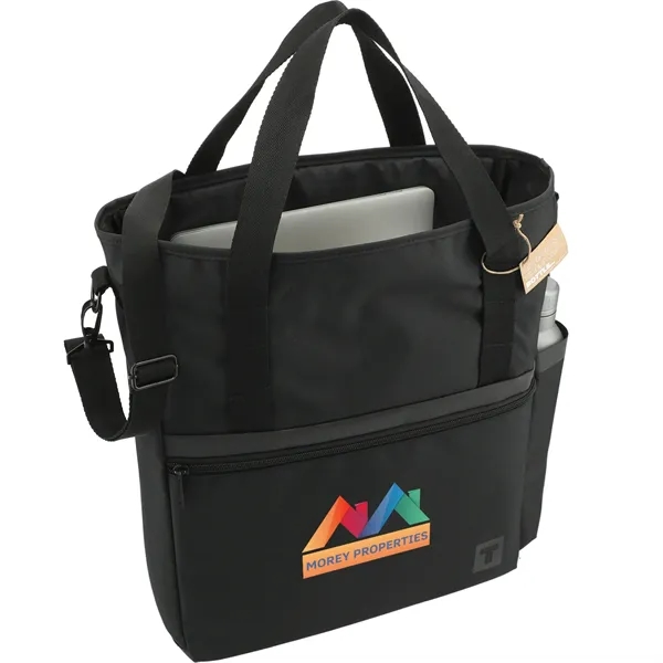 4.5" x 15.75" x 14" tote bag with a laptop sleeve... from ASI 66887 PCNA / Leeds