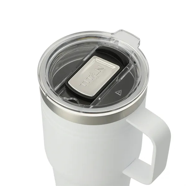 20 oz. travel mug with handle and double-wall stainless copper vacuum-insulated... from ASI 66887 PCNA / Leeds