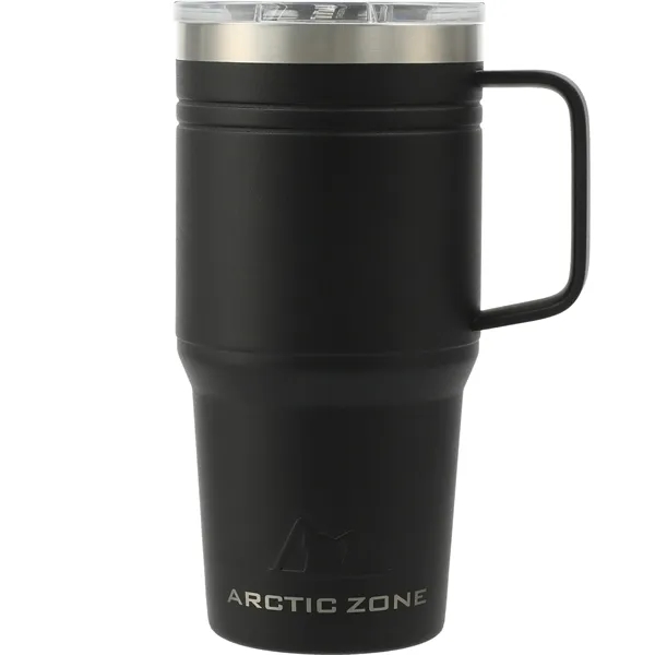20 oz. travel mug with handle and double-wall stainless copper vacuum-insulated... from ASI 66887 PCNA / Leeds