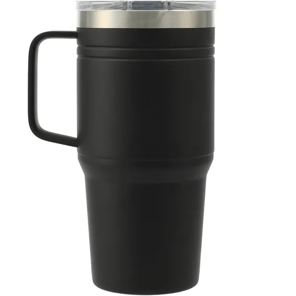 20 oz. travel mug with handle and double-wall stainless copper vacuum-insulated... from ASI 66887 PCNA / Leeds