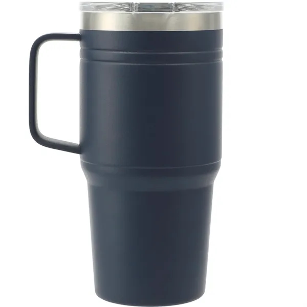 20 oz. travel mug with handle and double-wall stainless copper vacuum-insulated... from ASI 66887 PCNA / Leeds