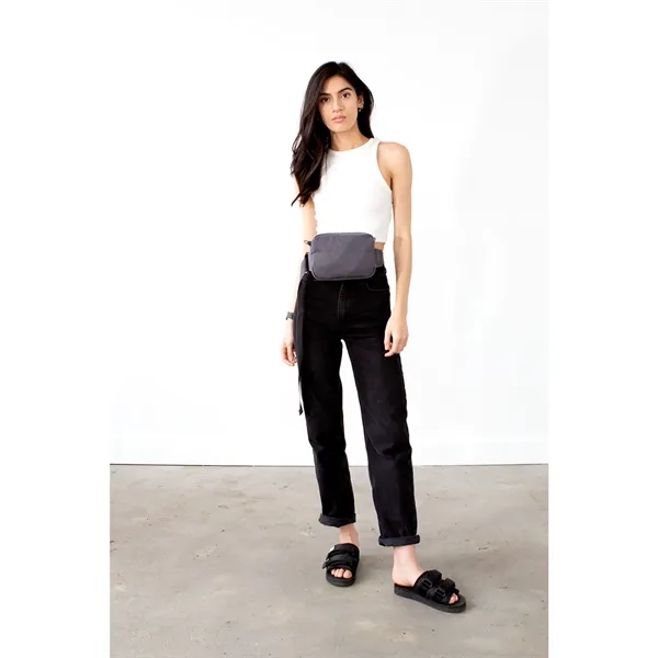 Fanny pack with zip top, adjustable waist belt and a locking... from ASI 66887 PCNA / Leeds