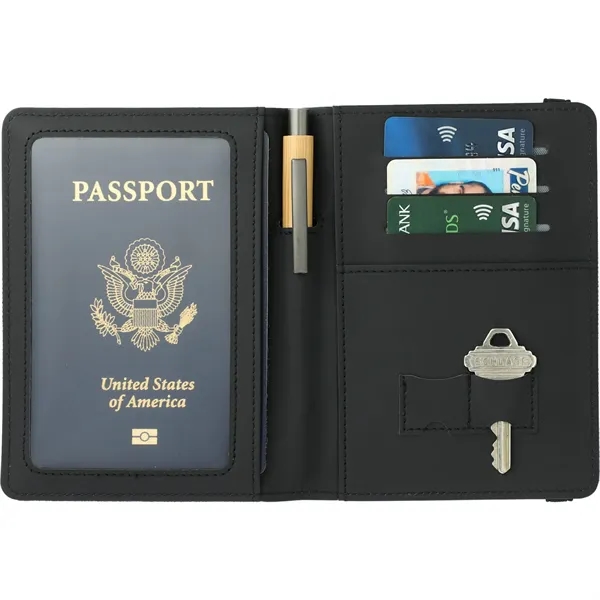 Passport wallet made of recycled materials.... from ASI 66887 PCNA / Leeds