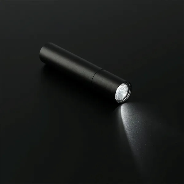0.87" x 4.37" x 0.87" flashlight with rechargeable battery... from ASI 66887 PCNA / Bullet