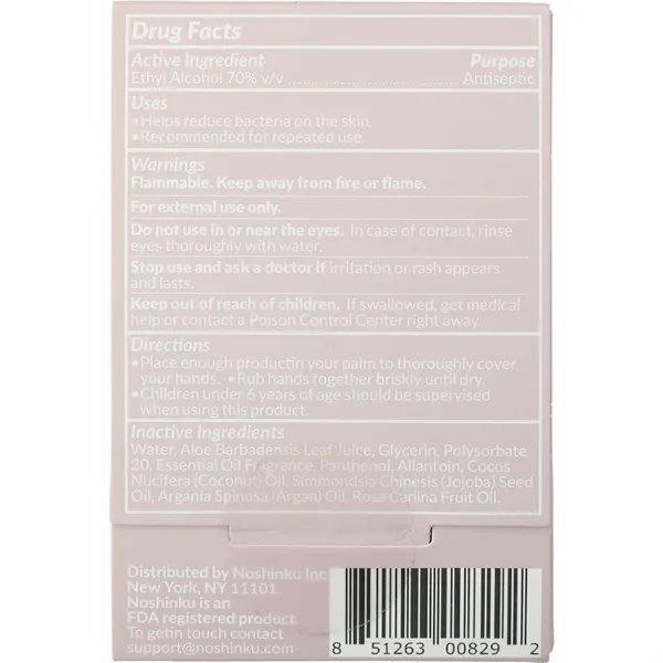 0.6 oz. refillable, pocket sized hand sanitizer.... from ASI 66887 PCNA / Leeds