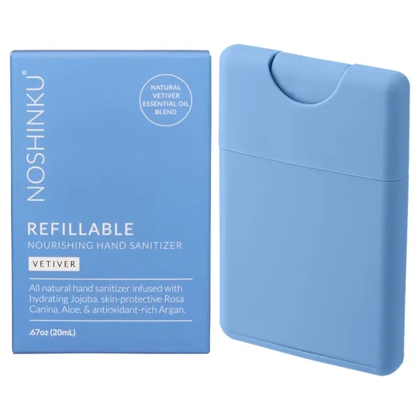 0.6 oz. refillable, pocket sized hand sanitizer.... from ASI 66887 PCNA / Leeds