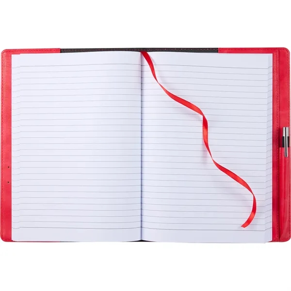 7" x 10" FSC® Recycled Morano Refillable Journal... from ASI 66887 PCNA / Leeds