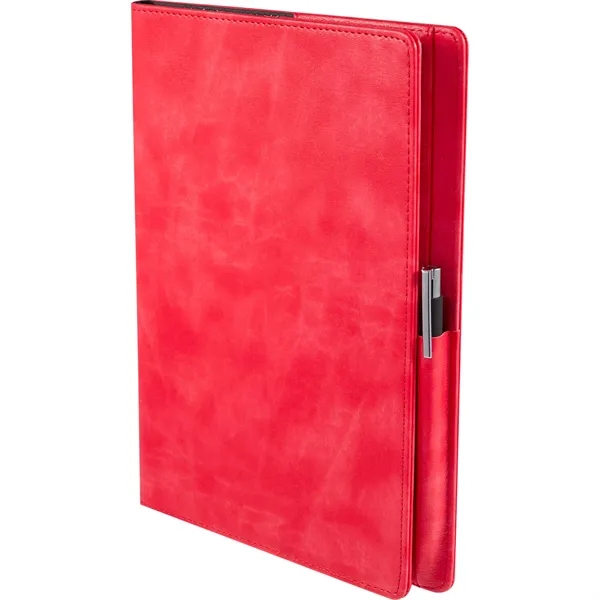 7" x 10" FSC® Recycled Morano Refillable Journal... from ASI 66887 PCNA / Leeds