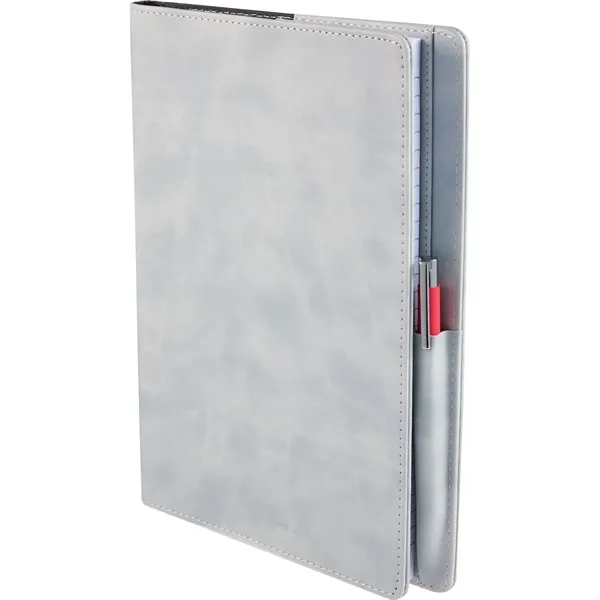 7" x 10" FSC® Recycled Morano Refillable Journal... from ASI 66887 PCNA / Leeds