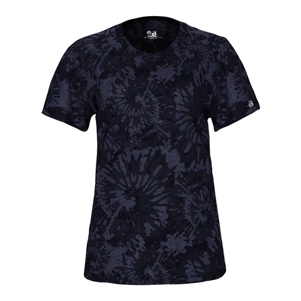 Badger Women's Tie-Dyed Tri-Blend T-Shirt... from ASI 84358 S&S Activewear