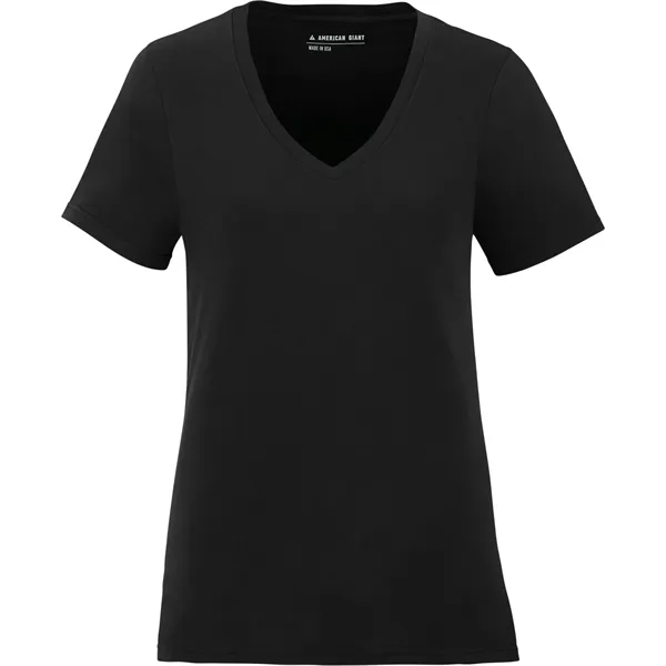 American Giant Classic Cotton V-Neck T - Women's... from ASI 66887 PCNA / Trimark