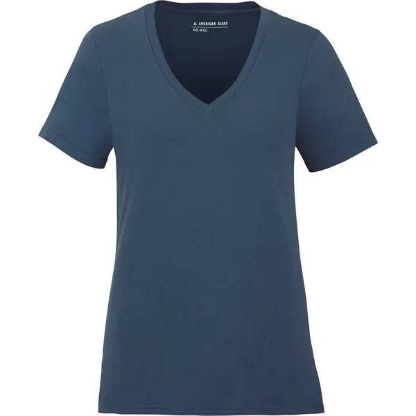 American Giant Classic Cotton V-Neck T - Women's... from ASI 66887 PCNA / Trimark
