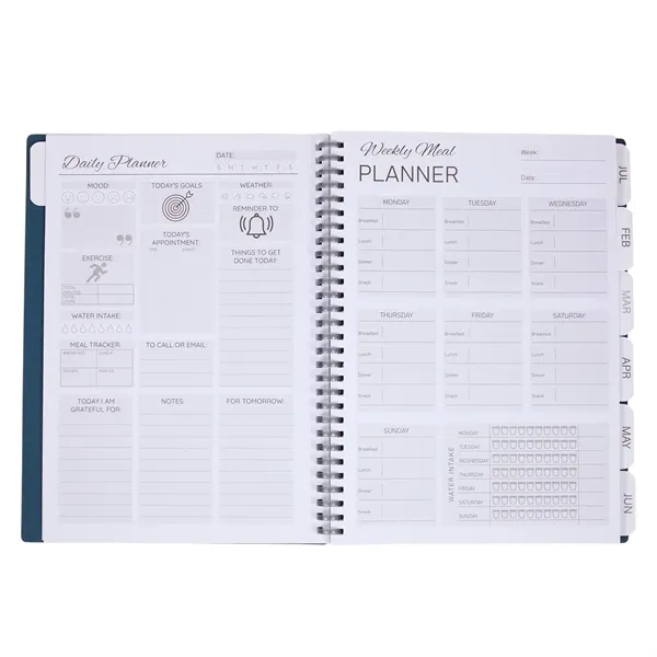 Wellable™ Plan Well Undated Planner Journal... from ASI 66887 PCNA / Leeds