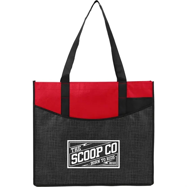 Brooke Recycled Non-Woven Convention Tote... from ASI 66887 PCNA / Bullet