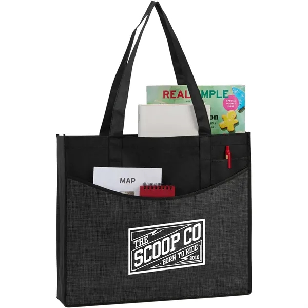 Brooke Recycled Non-Woven Convention Tote... from ASI 66887 PCNA / Bullet