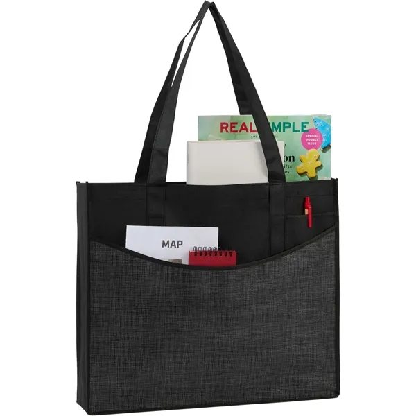 Brooke Recycled Non-Woven Convention Tote... from ASI 66887 PCNA / Bullet