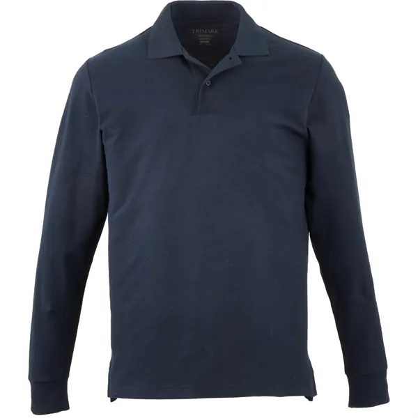 Men's long-sleeve polo shirt made of 100% cotton pique.... from ASI 66887 PCNA / Trimark