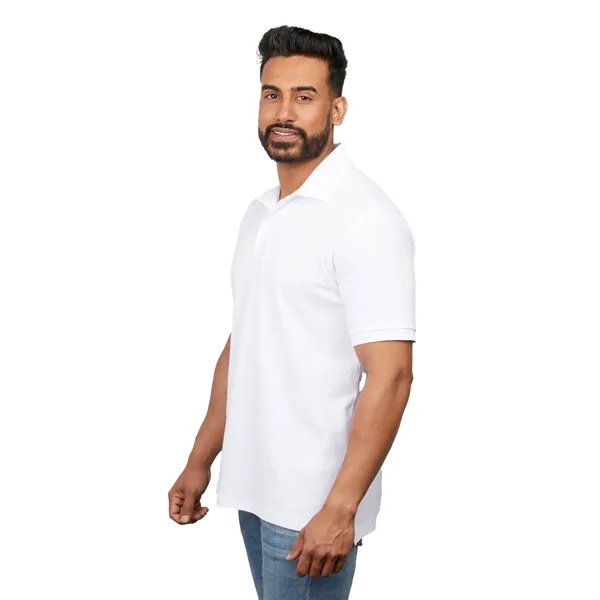 Men's short sleeve polo shirt made of 100% cotton pique.... from ASI 66887 PCNA / Trimark