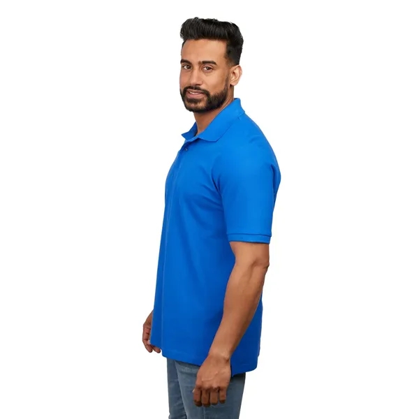 Men's short sleeve polo shirt made of 100% cotton pique.... from ASI 66887 PCNA / Trimark