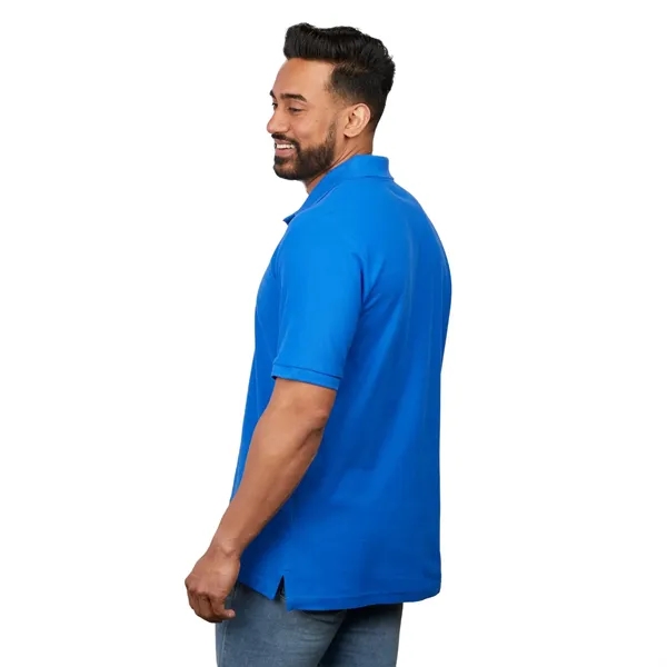Men's short sleeve polo shirt made of 100% cotton pique.... from ASI 66887 PCNA / Trimark