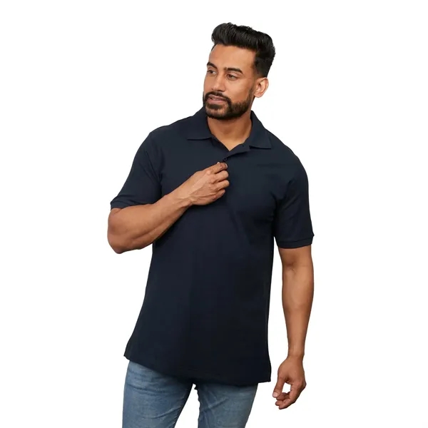 Men's short sleeve polo shirt made of 100% cotton pique.... from ASI 66887 PCNA / Trimark