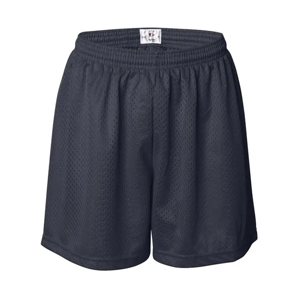 Women's pro mesh shorts with 5" inseam. Blank product.... from ASI 84358 S&S Activewear