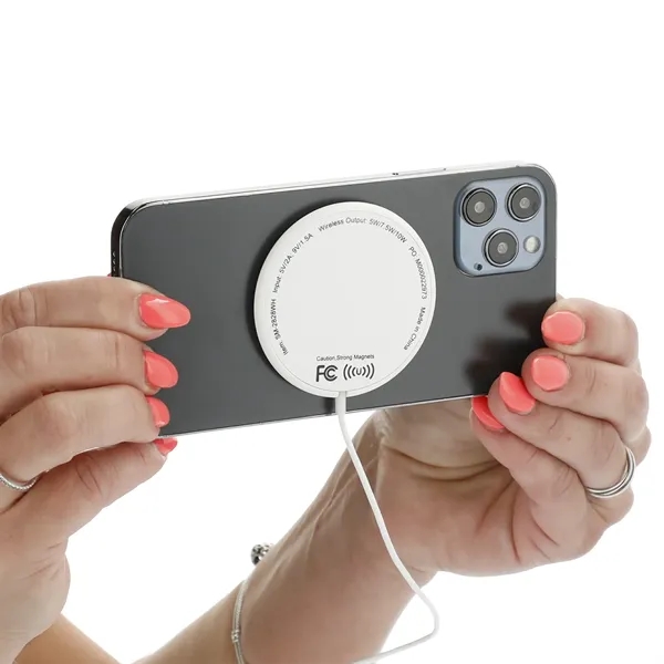 Wireless charging pad with 39" integrated changing cable with USB-A tip.... from ASI 66887 PCNA / Bullet