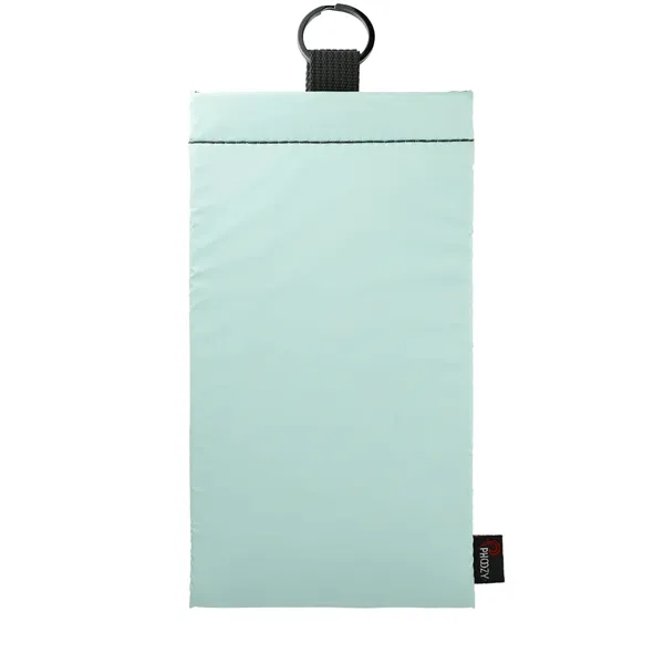 6.5" x 0.40" x 3.6" phone pouch with a split ring... from ASI 66887 PCNA / Leeds