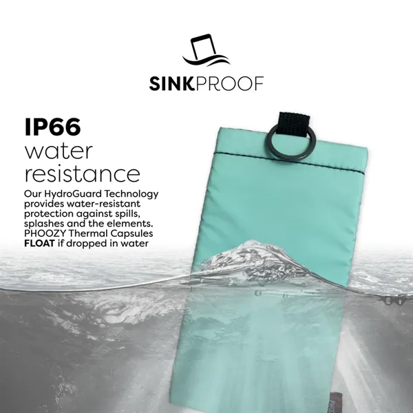 6.5" x 0.40" x 3.6" phone pouch with a split ring... from ASI 66887 PCNA / Leeds