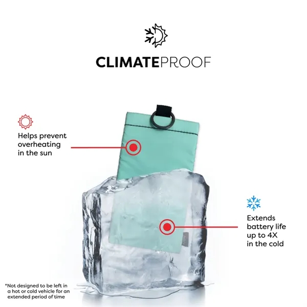 6.5" x 0.40" x 3.6" phone pouch with a split ring... from ASI 66887 PCNA / Leeds