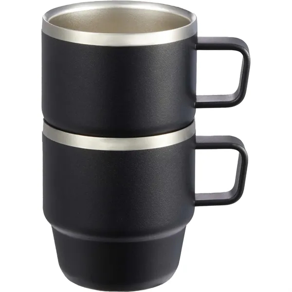 Doppio Stackable Recycled Mug Set 6oz... from ASI 66887 PCNA / Leeds