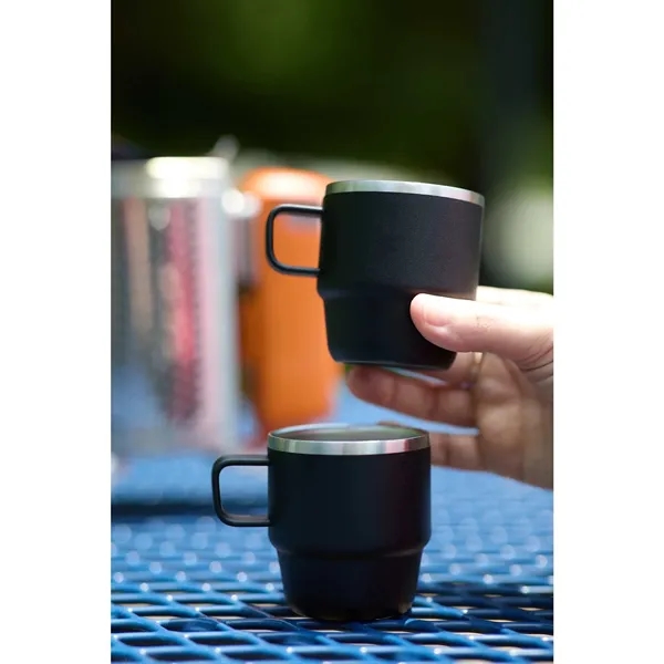 Doppio Stackable Recycled Mug Set 6oz... from ASI 66887 PCNA / Leeds