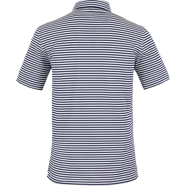 Men's striped polo shirt made of polyester and spandex jersey.... from ASI 66887 PCNA / Trimark