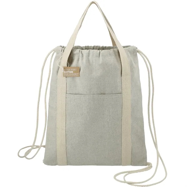 17" x 14" recycled cotton drawstring bag.... from ASI 66887 PCNA / Leeds