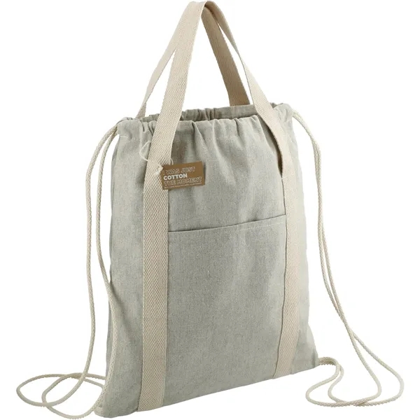 17" x 14" recycled cotton drawstring bag.... from ASI 66887 PCNA / Leeds