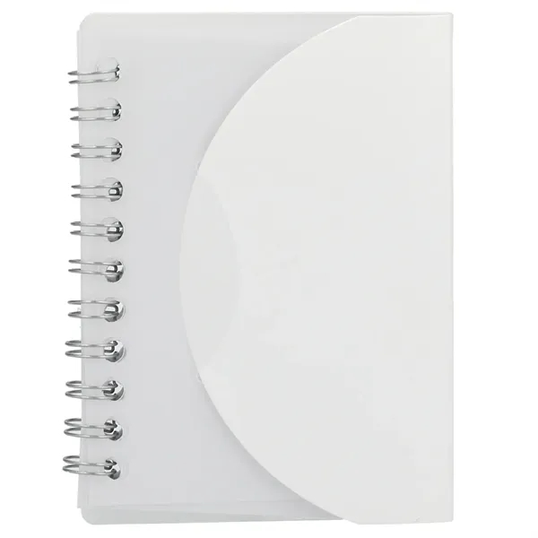 3.4'' x 4.5'' FSC® Recycled Post Spiral Notebook... from ASI 66887 PCNA / Bullet