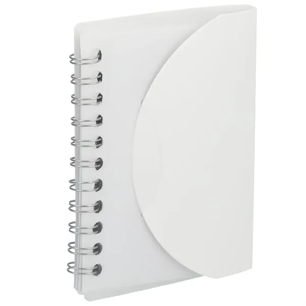 3.4'' x 4.5'' FSC® Recycled Post Spiral Notebook... from ASI 66887 PCNA / Bullet