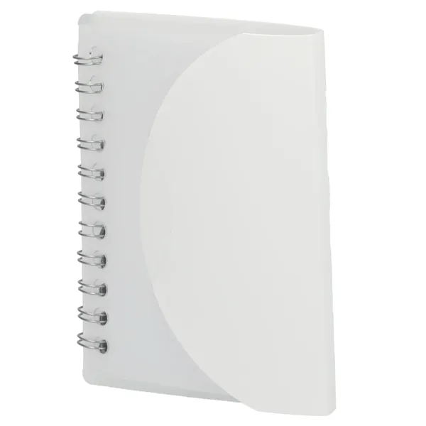 3.4'' x 4.5'' FSC® Recycled Post Spiral Notebook... from ASI 66887 PCNA / Bullet