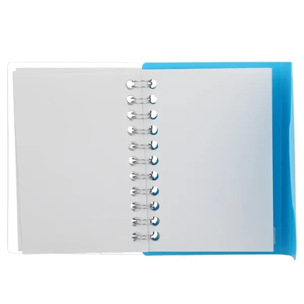 3.4'' x 4.5'' FSC® Recycled Post Spiral Notebook... from ASI 66887 PCNA / Bullet