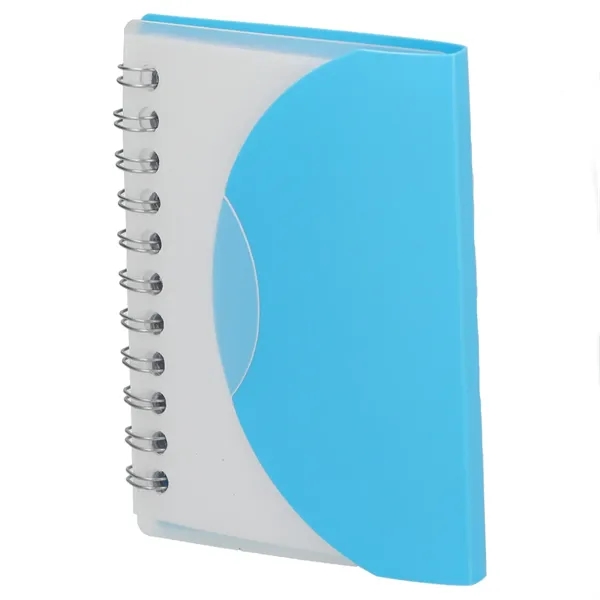 3.4'' x 4.5'' FSC® Recycled Post Spiral Notebook... from ASI 66887 PCNA / Bullet