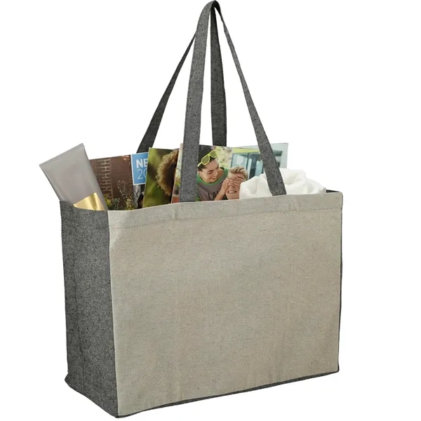 6" x 11.5" x 15.8" tote bag made with recycled cotton.... from ASI 66887 PCNA / Bullet