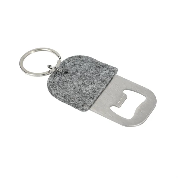 The Goods Recycled Felt Bottle Opener... from ASI 66887 PCNA / Bullet