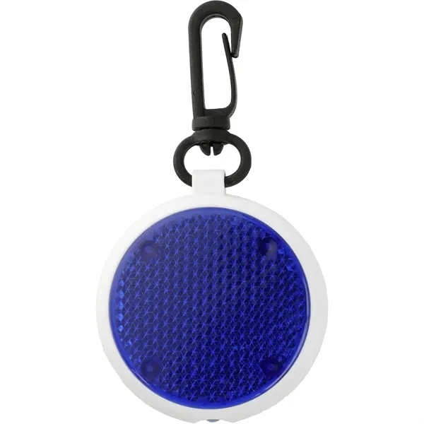 Round reflector light with LEDs and keychain attachment.... from ASI 66887 PCNA / Bullet